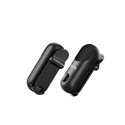 4. BOYA MAGIC-02 Drahtloses Mikrofon 2,4 GHz USB-C – Schwarz