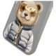 8. Nimmy Cool&Cute 2.0 Bear Case für iPhone 15 Pro Max - Grau