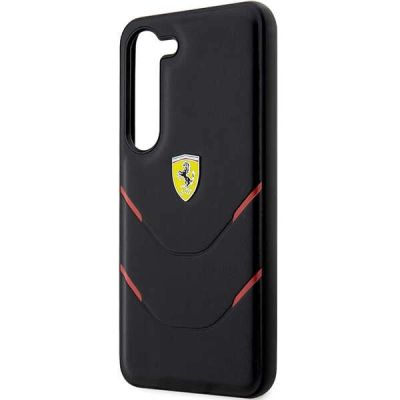 6. Ferrari FEHCS23MPBAK S23+ S916 schwarz/schwarz Hardcase Hot Stamp Lines