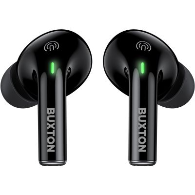6. BUXTON BTW4600 – Graue Bluetooth-In-Ear-Kopfhörer