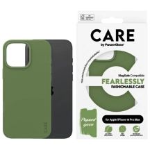 CARE by PanzerGlass Fashion Case MagSafe für iPhone 16 Pro Max – grün