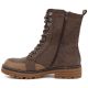 3. Damen-Arbeitsstiefel aus Wildleder, braun, M.Daszyński SA259-4