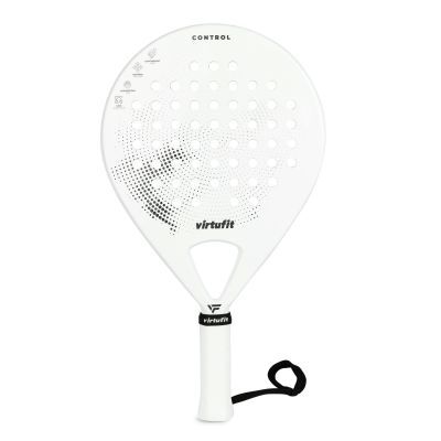 VIRTUFIT PADEL CONTROL SCHLÄGER - WEISS UND SCHWARZ