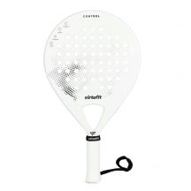 VIRTUFIT PADEL CONTROL SCHLÄGER - WEISS UND SCHWARZ