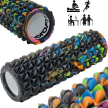 WAŁEK ROLLER DO ĆWICZEŃ CAMOUFLAGE 10x30CM ENERO FIT