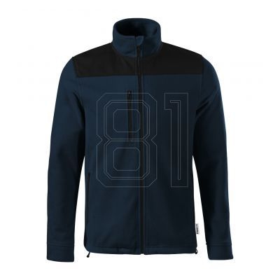 4. Malfini Effect M MLI-530LN marineblaues Fleece