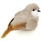 DEKORATIVER VOGEL MIT KLAMMER 14 CM