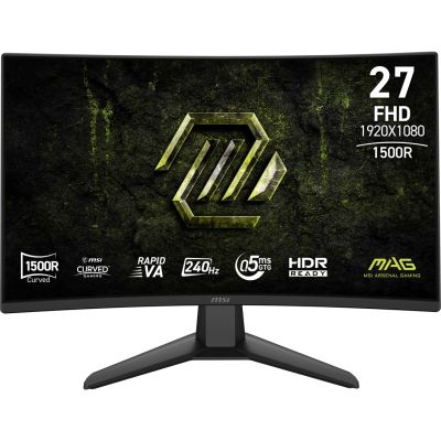 2. MSI MAG 274CF X24 Computermonitor 68,6 cm (27 Zoll) 1920 x 1080 Pixel Full HD Schwarz