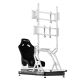 6. Oplite 102068 Monitorständer für Flug-/Rennsimulatoren