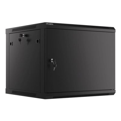 10. Lanberg WF01-6609-00B 9HE Rack-Wandschrank Schwarz