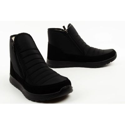 7. Progress Herren-Winterstiefel, Schneestiefel, gefütterte modische Boots mit Reißverschluss