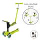 2. Dreirädriger Roller mit Mitfahrsitz GO•UP SPORTY LIGHTS (452-606-4 S)