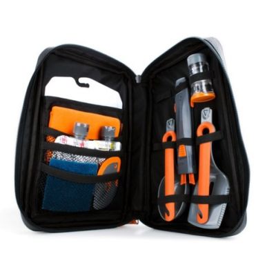 4. GSI Outdoors 90103 Camping-/Reisebesteck-Set, Copolyester, Nylon, Polyethylen