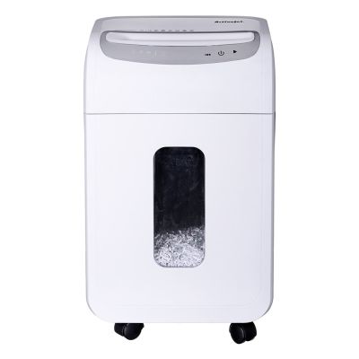2. Activejet ASH-1602M Aktenvernichter, P-5, 28 l, 2 x 14 mm Schnipsel, 16 Blatt, weiß