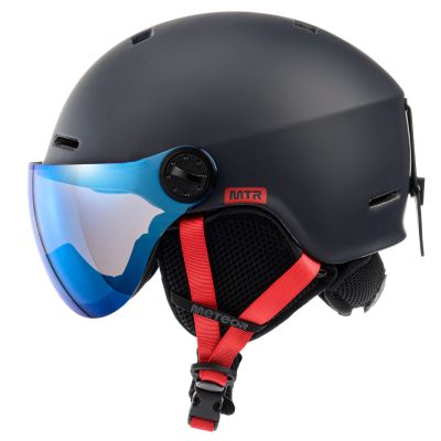 17. Meteor Falven Skihelm Marineblau 24974-24976