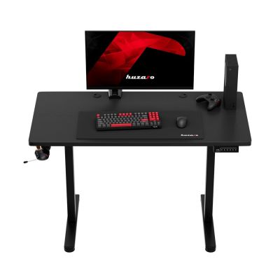 15. Huzaro Hero 8.1 Schwarzer Gaming-Schreibtisch