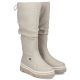 5. Wasserdichte Damenstiefel mit Plateau, beige – Rieker Y6370-60