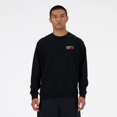 New Balance Athletics Premium Logo M MT41547BK Sweatshirt