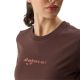 3. Damen T-Shirt 4F F1354 dunkelbraun 4FWSS24TTSHF1354 80S