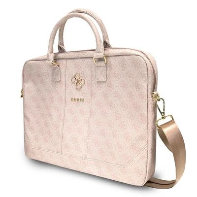 2. Guess 4G Big Logo Tasche für einen 16'' Laptop – Pink