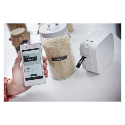 21. Brother PT-P300BT Thermodirekt-Etikettendrucker, 180 x 180 dpi, 20 mm/s, TZe, Bluetooth