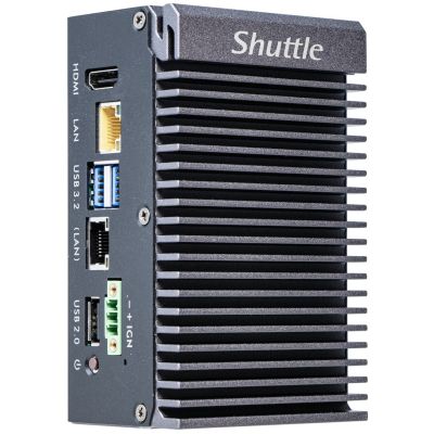 8. Shuttle Edge PC SPCEL03 PC Größe 0,46L Schwarz x6413E Intel SoC BGA 1493 1,5 GHz