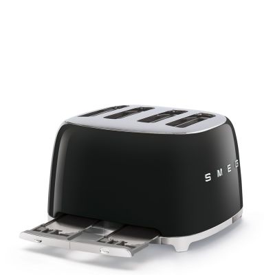 9. SMEG TSF03BLEU Toaster schwarz