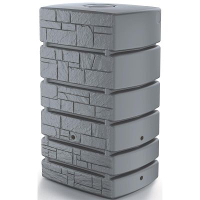 Regenwassertank Tower Stone 350L Glattgrau