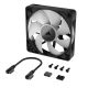 3. Corsair iCUE LINK RX120 RGB 12cm Gehäuselüfter Schwarz