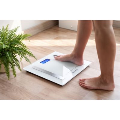 14. Esperanza B.FIT EBS016W Bluetooth-Waage (Weiß)