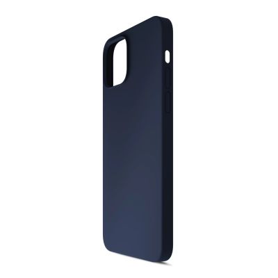 8. 3mk Silikonhülle für iPhone 15 Plus – Marineblau