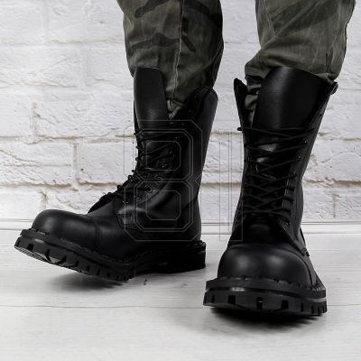 6. Gregor M GRE1062B nicht isolierte Kampfstiefel, schwarz