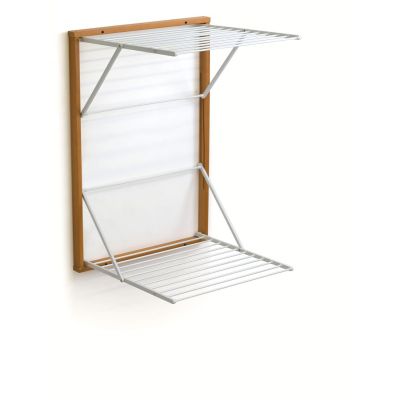 ARREDAMENTI KORAL Wand-Wäschetrockner - 98 x 69 cm, Braun