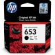 HP Schwarze Tintenpatrone HP 653, HP653=3YM75AE, 360 Seiten