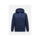 Peak Performance M Original Herren-Sweatshirt mit kleinem Logo und Reißverschluss, Marineblau