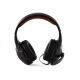 3. Preo 125085402 Kopfhörer/Headset Kabelgebundener Kopfbügel Gaming Schwarz, Rot