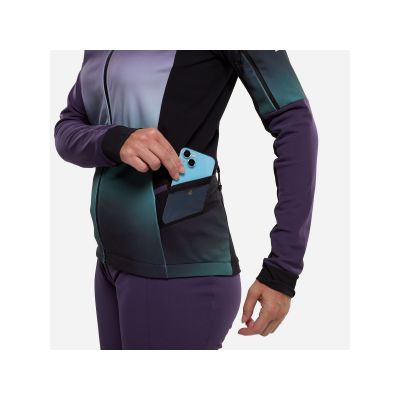 6. MILLET PIERRAENT HOODIE Skijacke lila