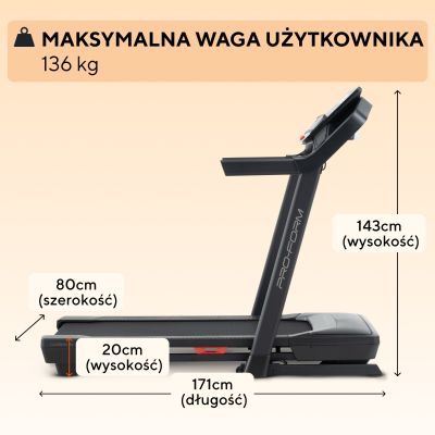 6. PROFORM CARBON TL ELEKTRISCHES LAUFBAND