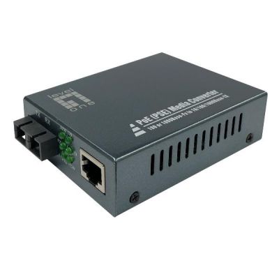 8. LevelOne GVT-2013 Netzwerk-Konverter 1000 Mbit/s 850 nm Multifunktional Grau