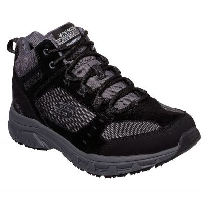 5. Skechers Oak Canyon Herren Sneakers Schwarz (51895-BKCC)
