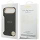 8. Guess Peony Hot Stamp MagSafe Hülle für iPhone Air - Schwarz