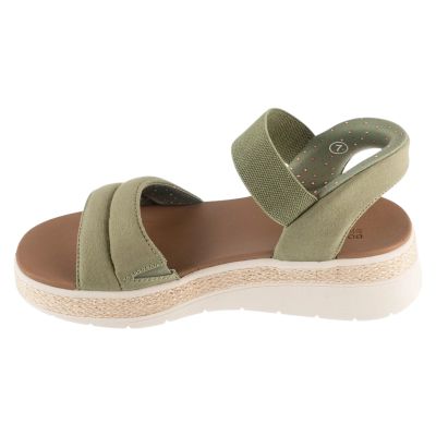 2. Skechers Slip-Ins: BOBS Sun Ray 114413-OLV Grün Größe 36