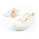 8. Lee Cooper Damen-Schnürsneakers beige Plateau
