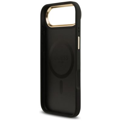 7. Guess 4G PU Classic Logo MagSafe Hülle für iPhone 17 Air - Schwarz