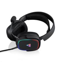 MODECOM VOLCANO MC-899 PROMETHEUS Schwarzes Over-Ear-Headset mit Mikrofon