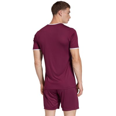 4. Herren-T-Shirt adidas Entrada 26 Jersey bordeaux JZ2507