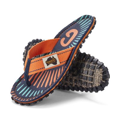3. Gumbies Unisex-Flip-Flops ISLANDER FLIP-FLOP TANGERINE BURST