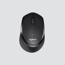 Logitech B330 Silent Plus Maus 910-004913 (optisch; 1000 DPI; schwarz)