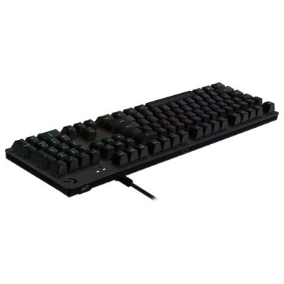 4. Logitech G 920-009352 Gaming-Tastatur USB Englisch Carbon