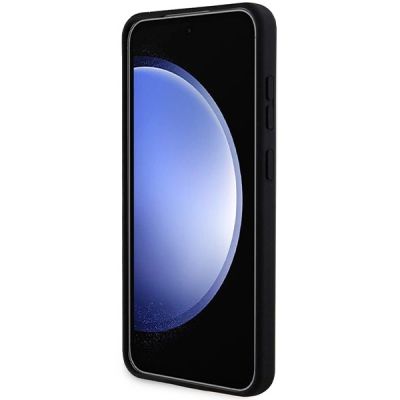 5. Karl Lagerfeld Silikon Ikonik Hülle für Samsung Galaxy S24 – schwarz